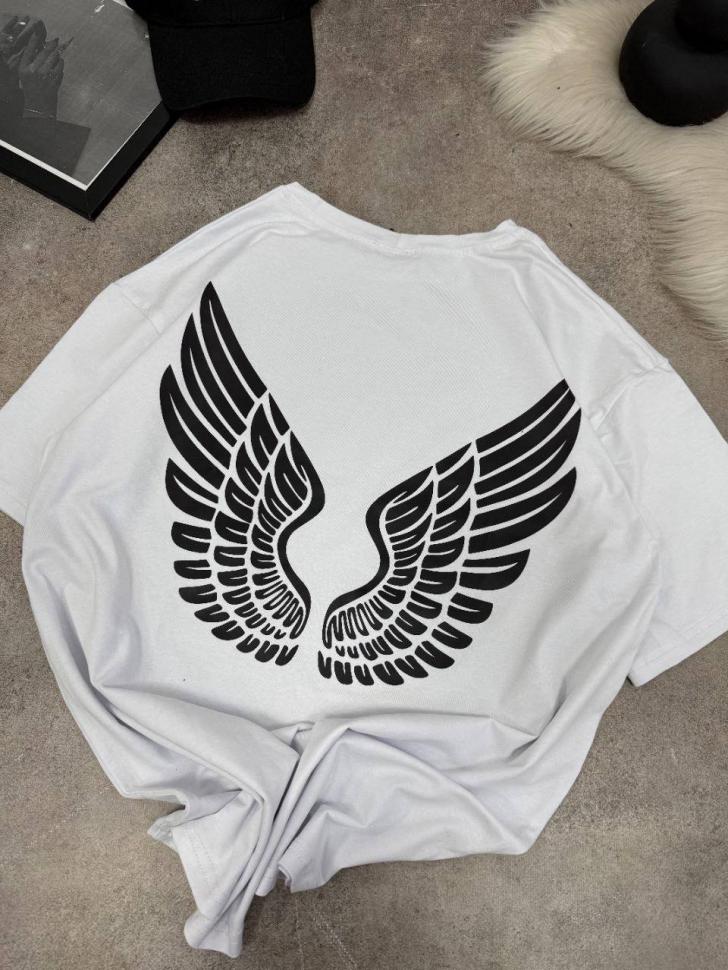 Футболка Розмір: 42-48 oversize S729