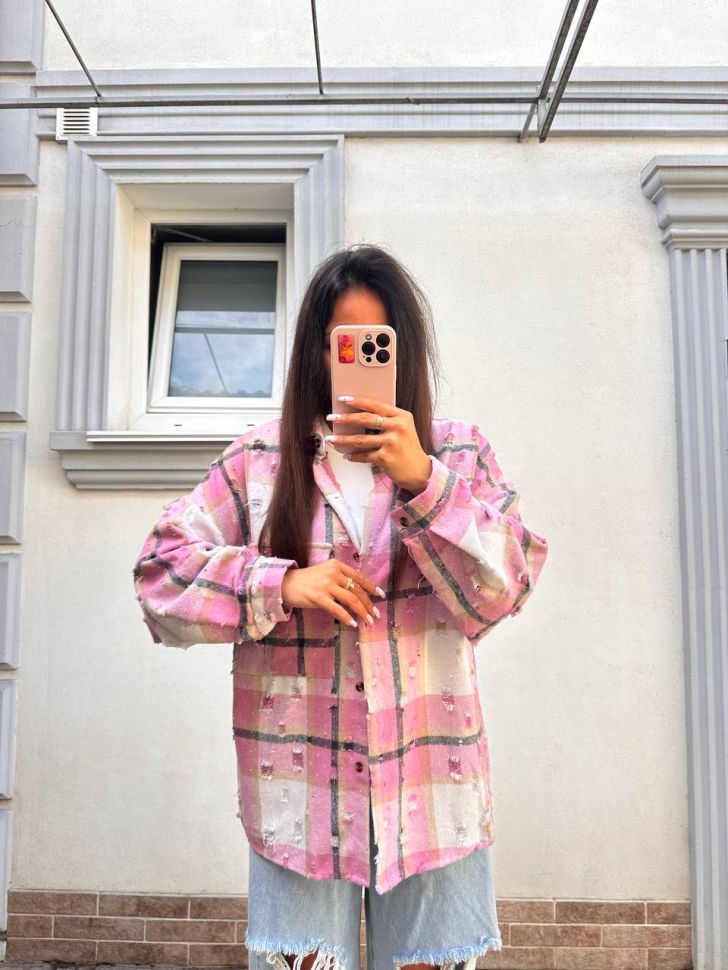 Сорочка Розмір: oversize S14732