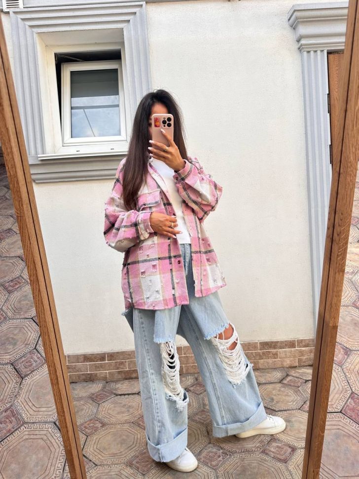 Сорочка Розмір: oversize S14732