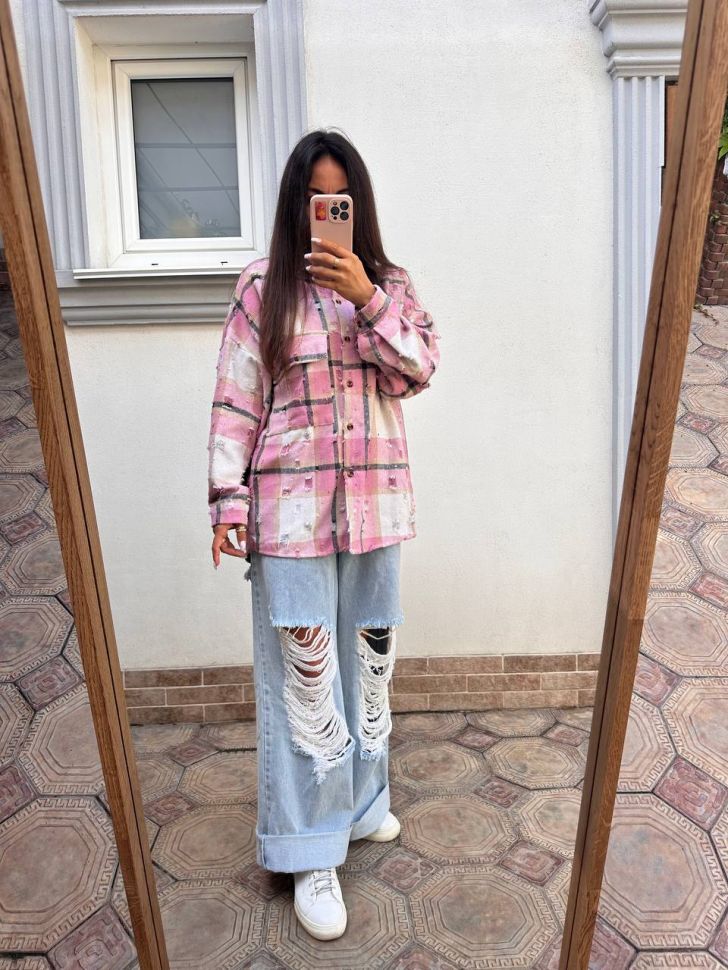 Сорочка Розмір: oversize S14732
