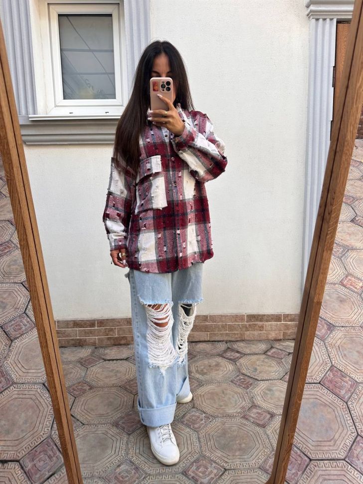 Сорочка Розмір: oversize S14732