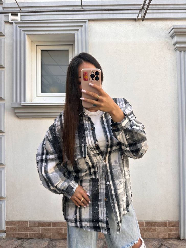 Сорочка Розмір: oversize S14732