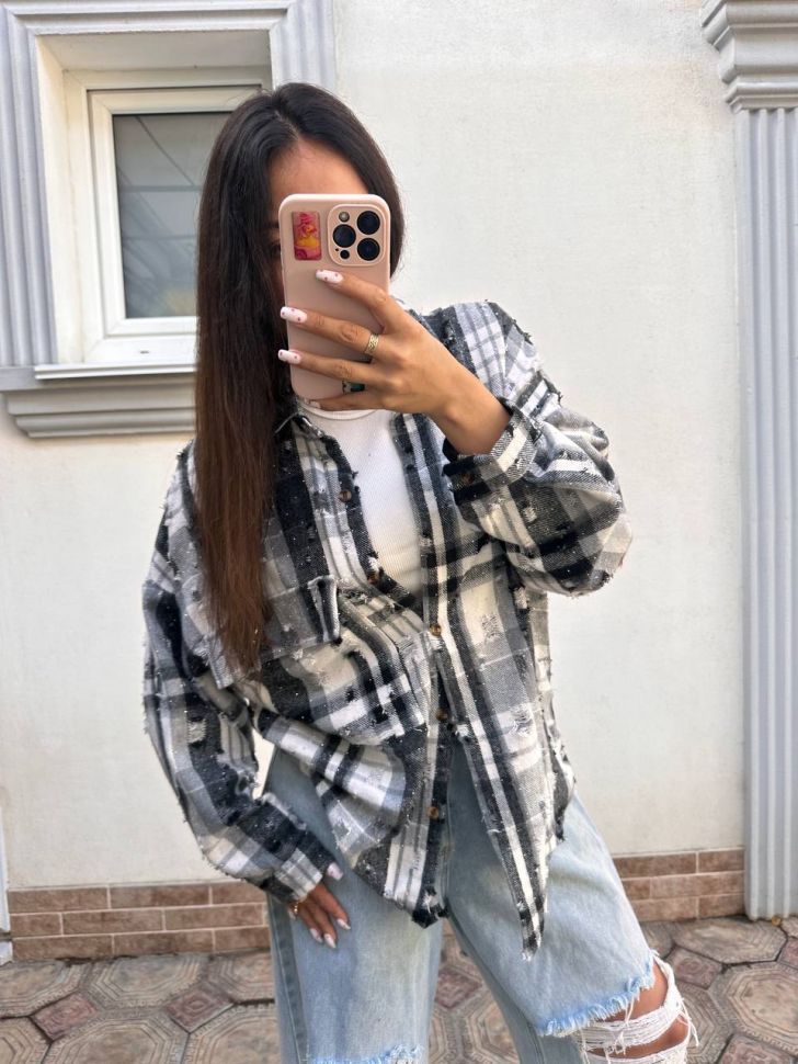 Сорочка Розмір: oversize S14732
