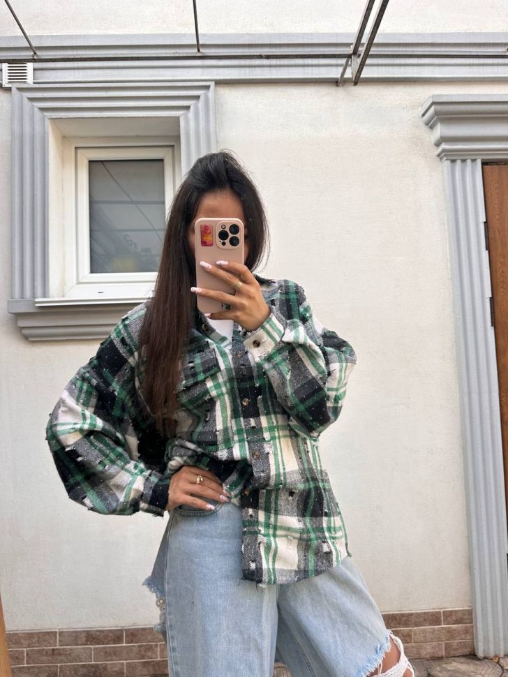 Сорочка Розмір: oversize S14732