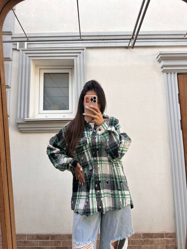 Сорочка Розмір: oversize S14732