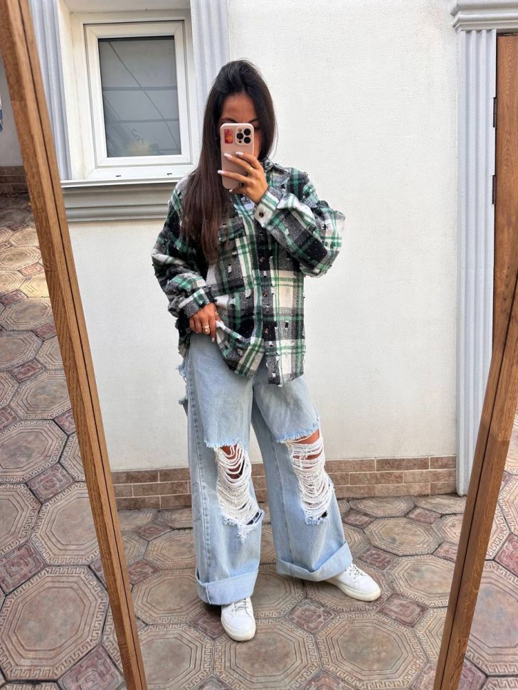 Сорочка Розмір: oversize S14732