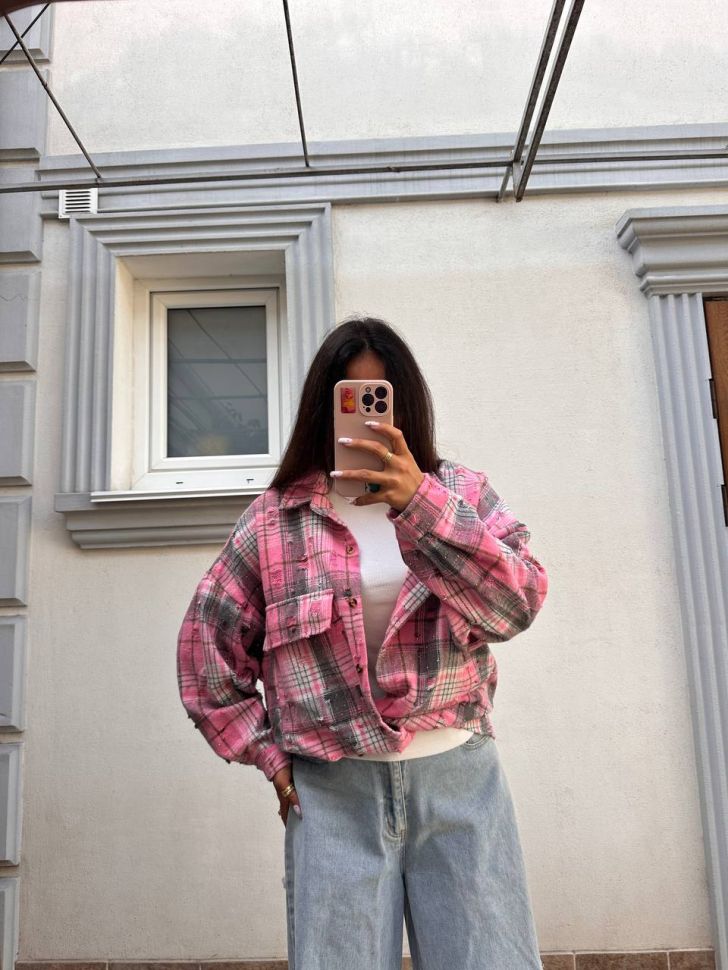 Сорочка Розмір: oversize S14732