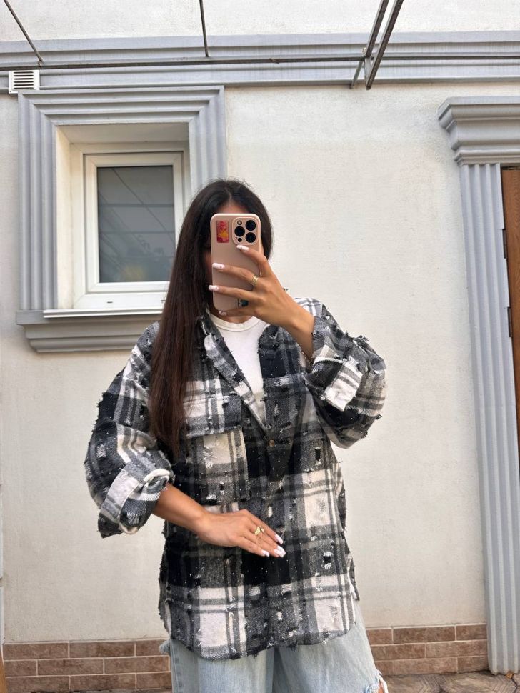 Сорочка Розмір: oversize S14732