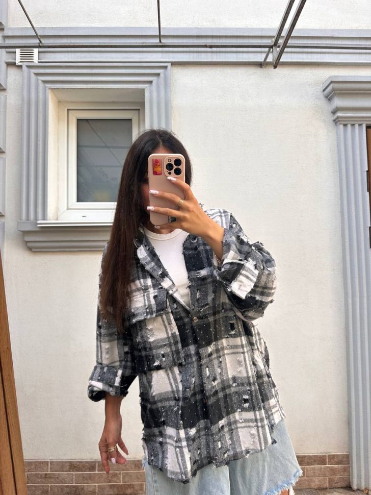 Сорочка Розмір: oversize S14732