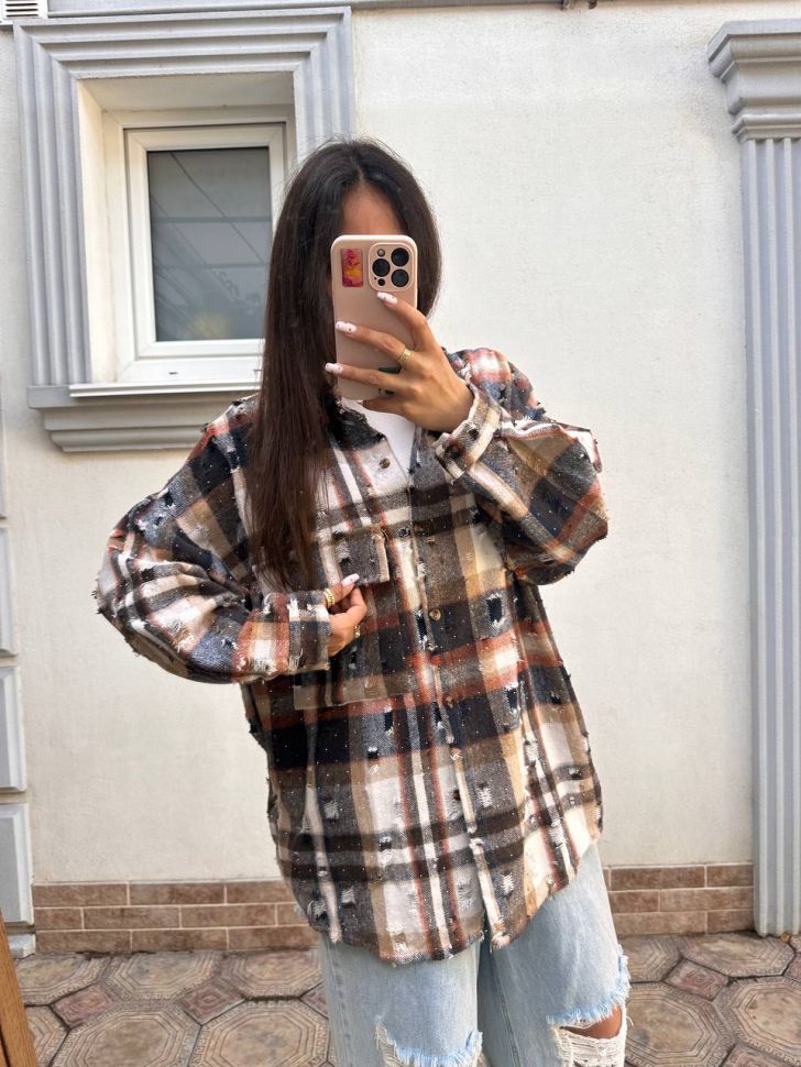 Сорочка Розмір: oversize S14732