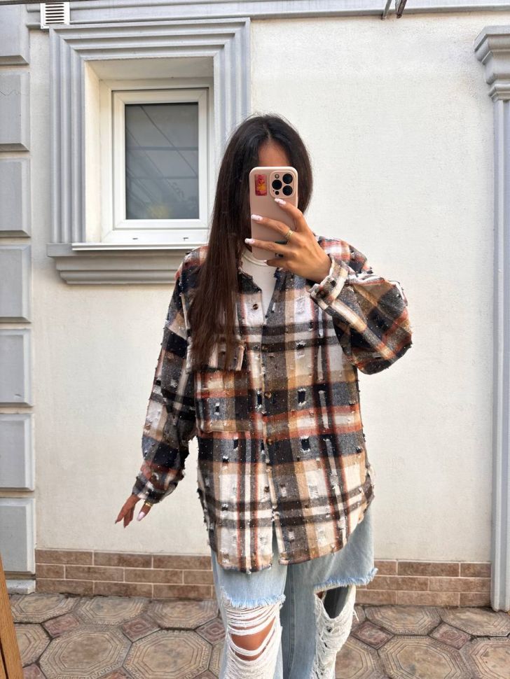 Сорочка Розмір: oversize S14732