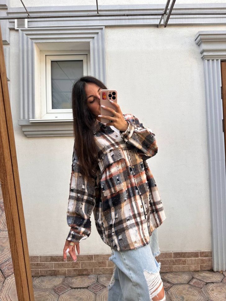 Сорочка Розмір: oversize S14732