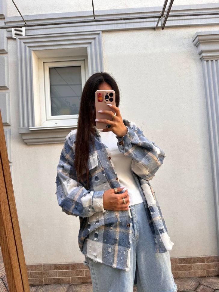 Сорочка Розмір: oversize S14732