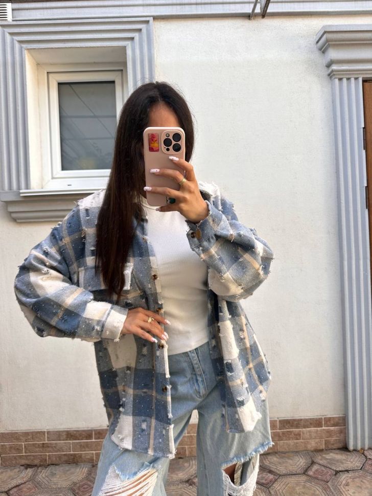 Сорочка Розмір: oversize S14732