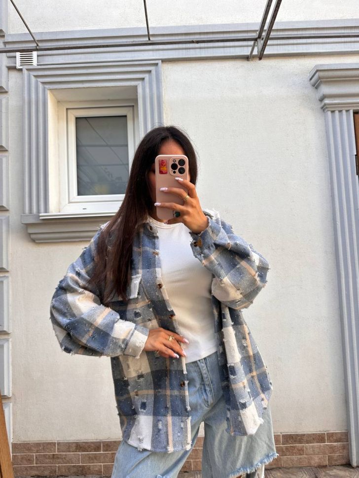 Сорочка Розмір: oversize S14732