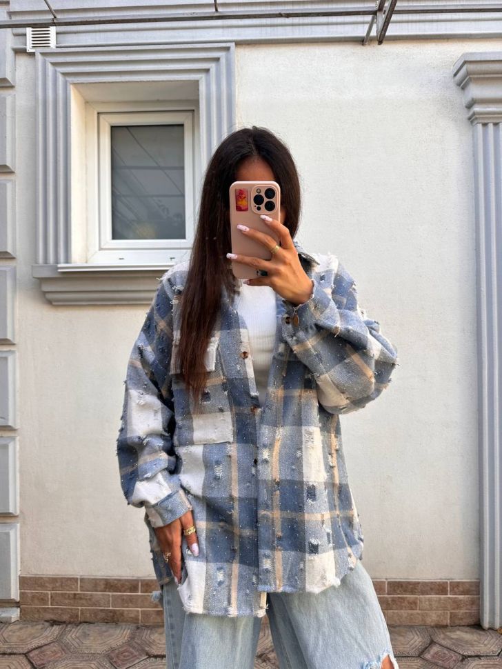 Сорочка Розмір: oversize S14732