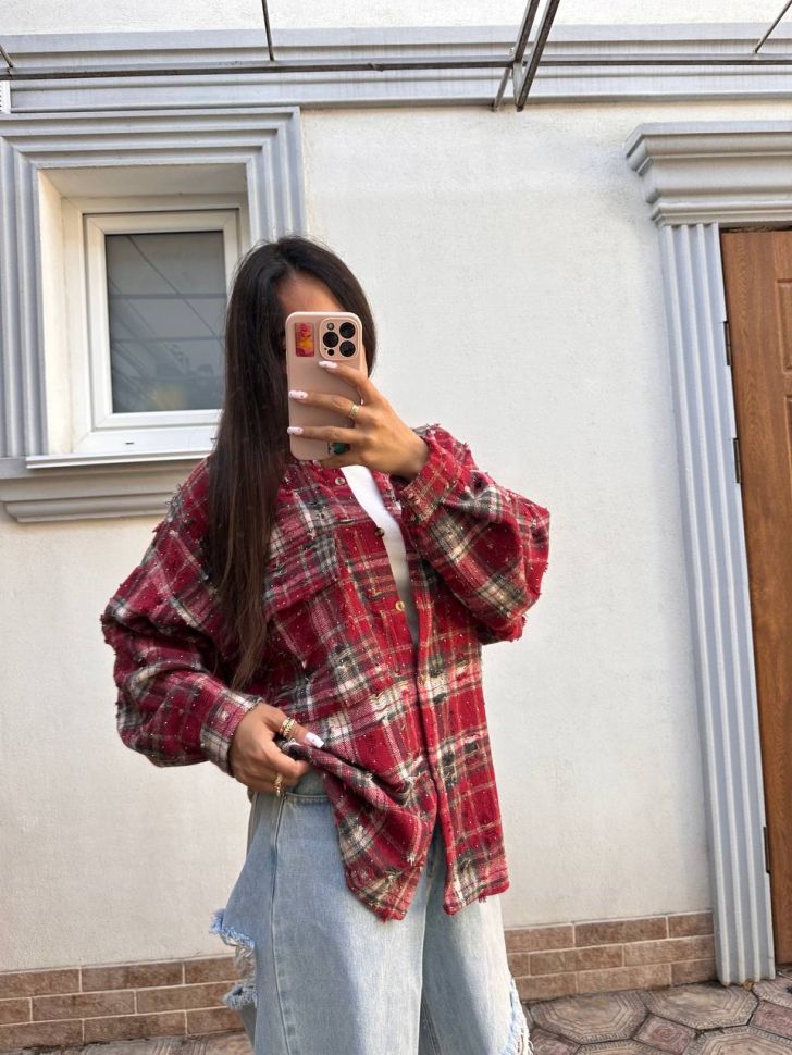Сорочка Розмір: oversize S14732