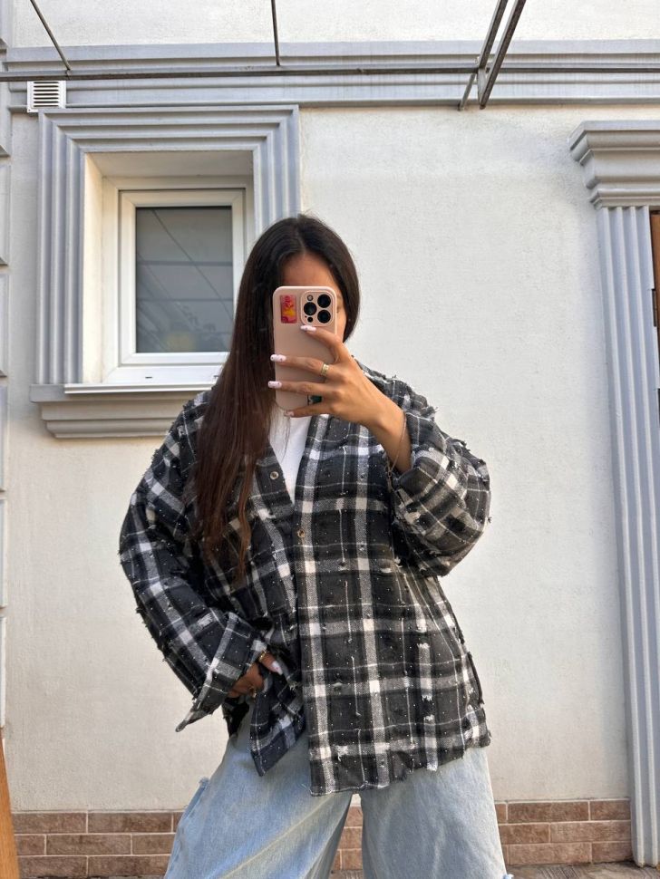 Сорочка Розмір: oversize S14732