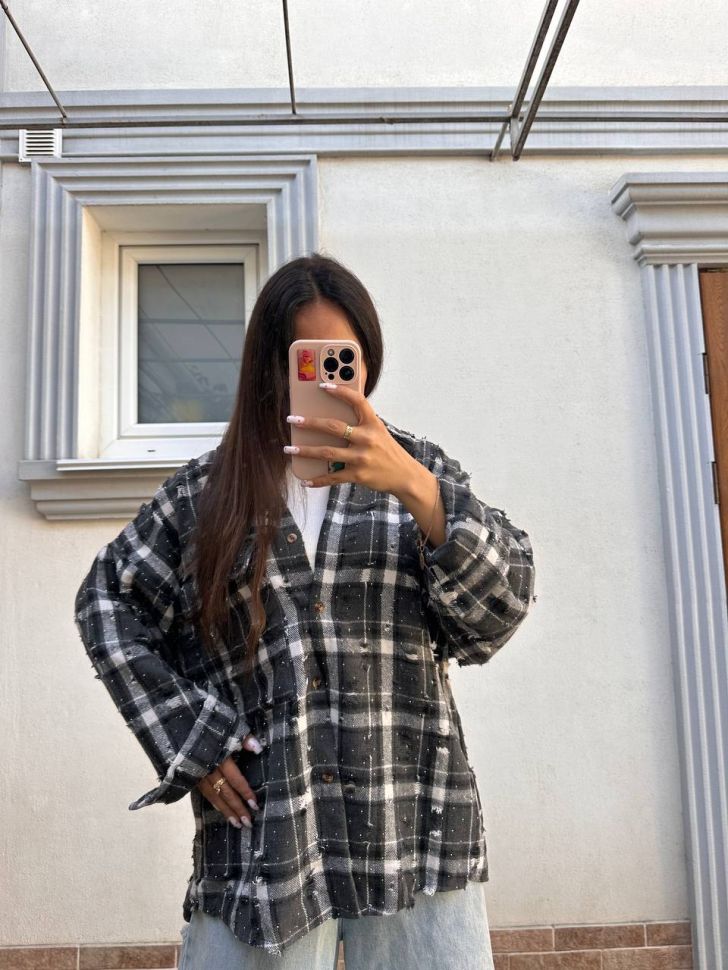 Сорочка Розмір: oversize S14732