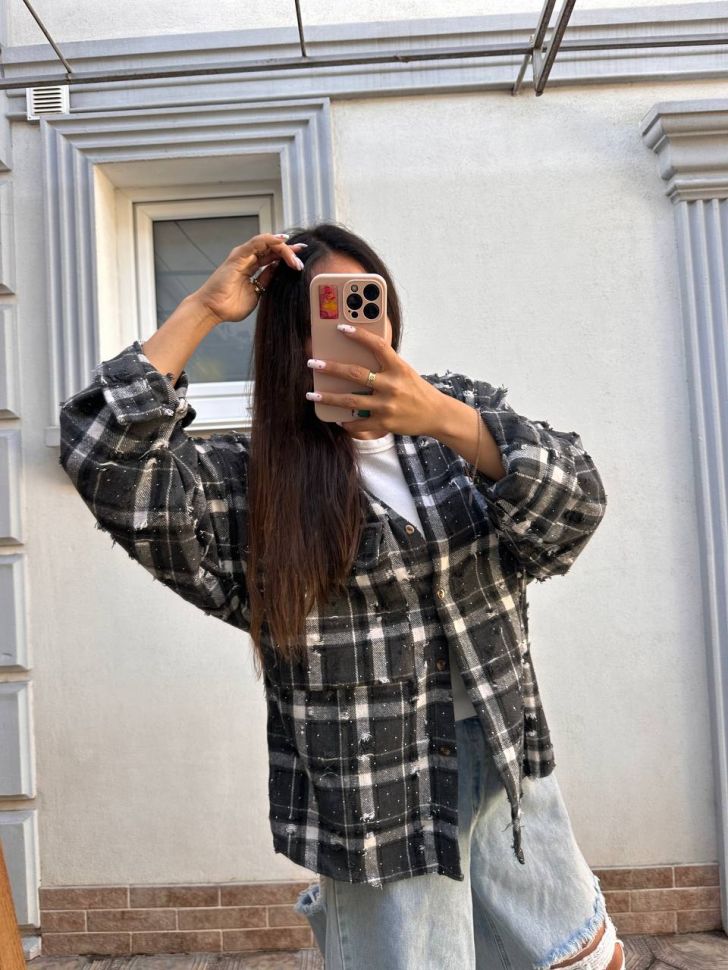 Сорочка Розмір: oversize S14732