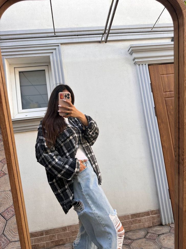 Сорочка Розмір: oversize S14732