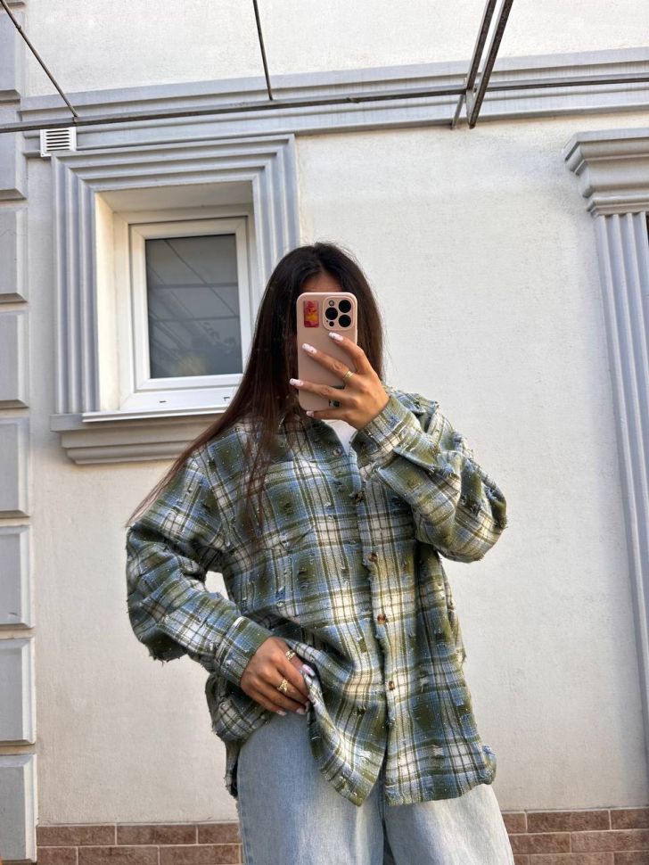 Сорочка Розмір: oversize S14732