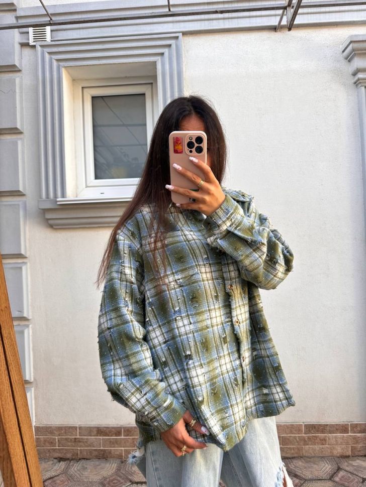 Сорочка Розмір: oversize S14732