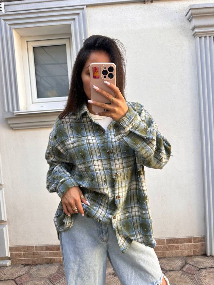 Сорочка Розмір: oversize S14732