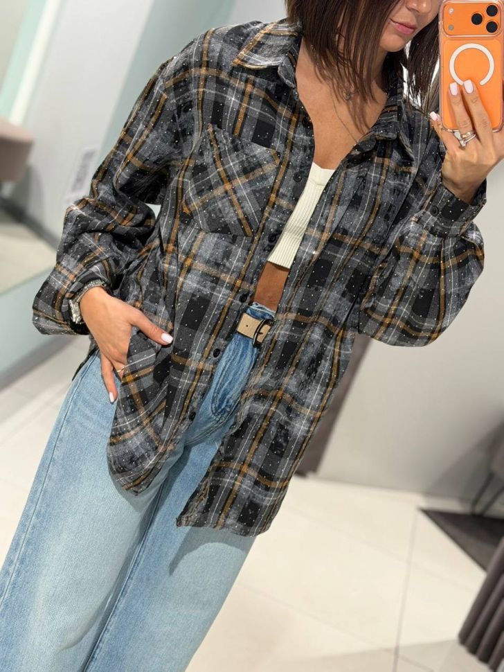 Сорочка Розмір: oversize S8837