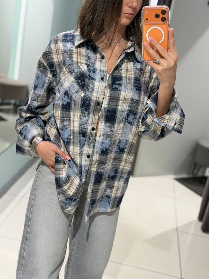 Сорочка Розмір: oversize S8837