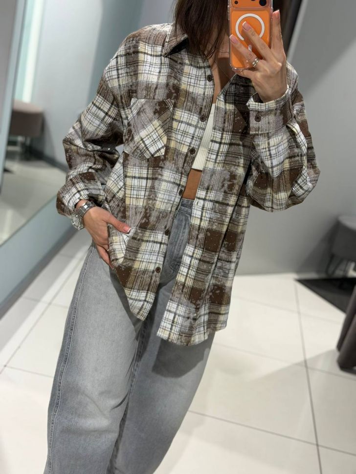 Сорочка Розмір: oversize S8837