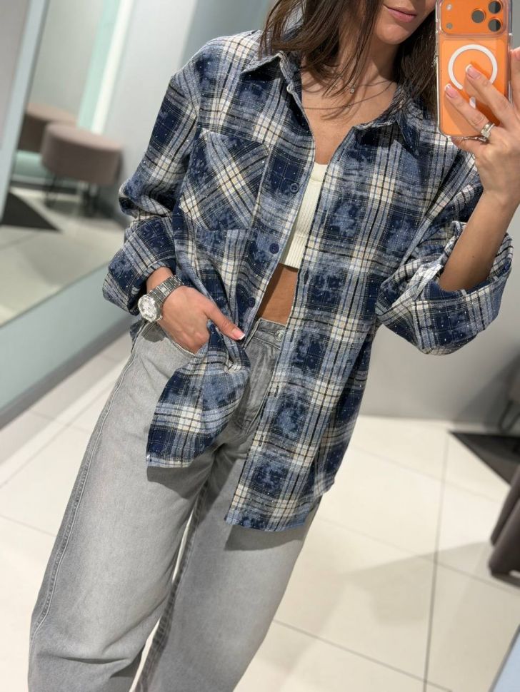 Сорочка Розмір: oversize S8837