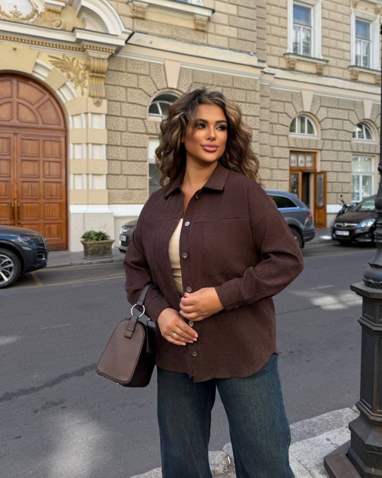 Рубашка Розмір: 48-50, 52-54, 56-58, 60-62 S6137