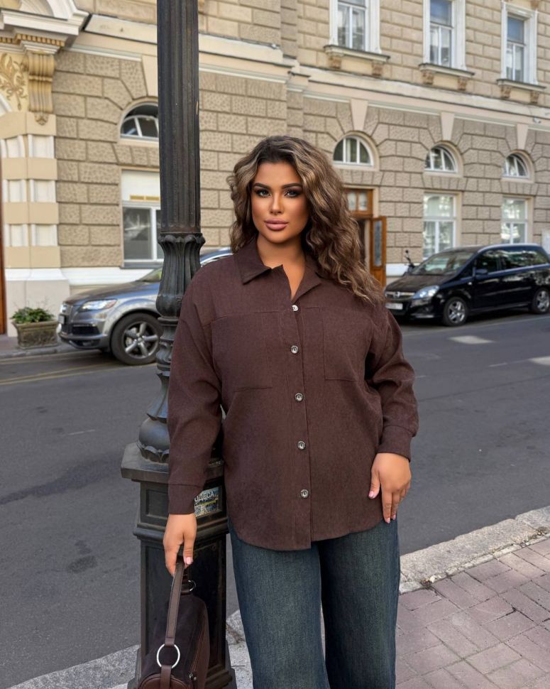 Рубашка Розмір: 48-50, 52-54, 56-58, 60-62 S6137