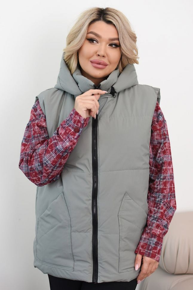 Жилетка Розмір: 48-50, 52-54, 56-58, 60-62 S2043