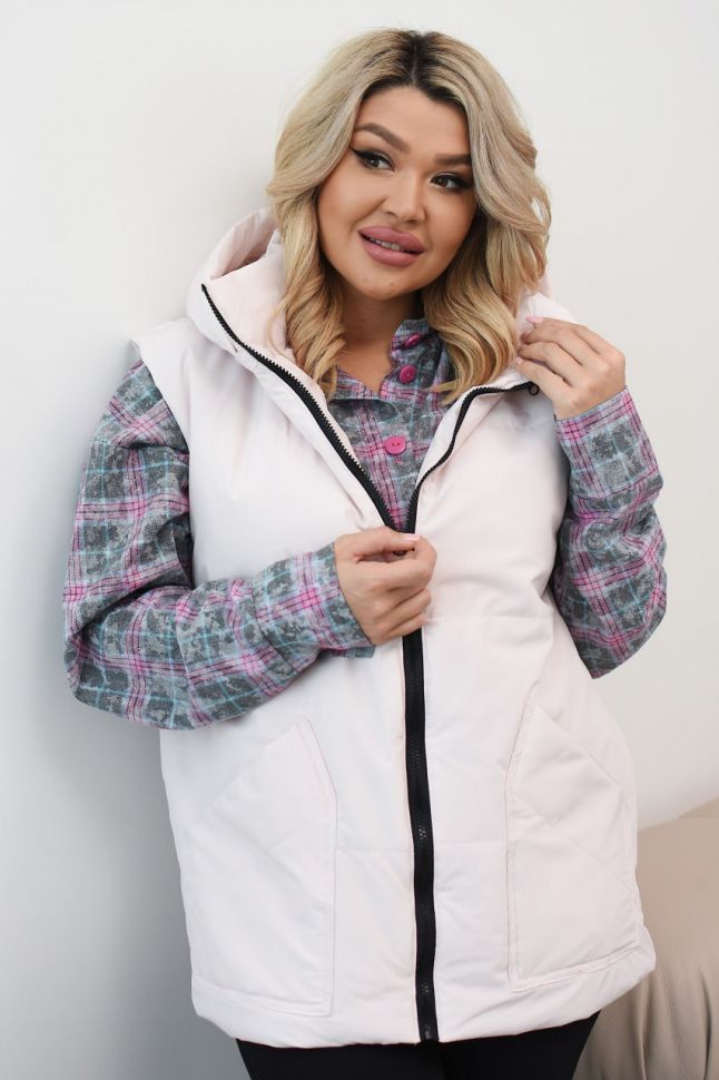 Жилетка Розмір: 48-50, 52-54, 56-58, 60-62 S2043