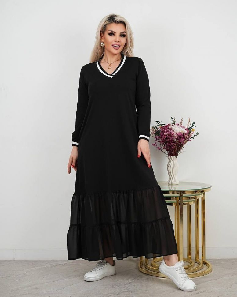 Сукня Розмір: 48-50, 52-54, 56-58 S3742