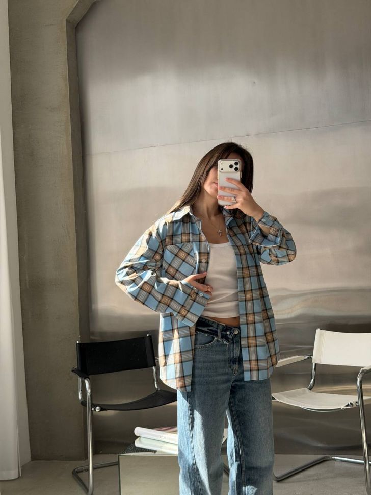 Сорочка Розмір: 42-44, 46-48 S6041