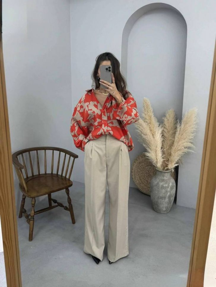 Рубашка S6740