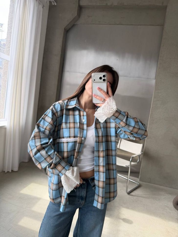 Сорочка Розмір: 42-44, 46-48 S6042