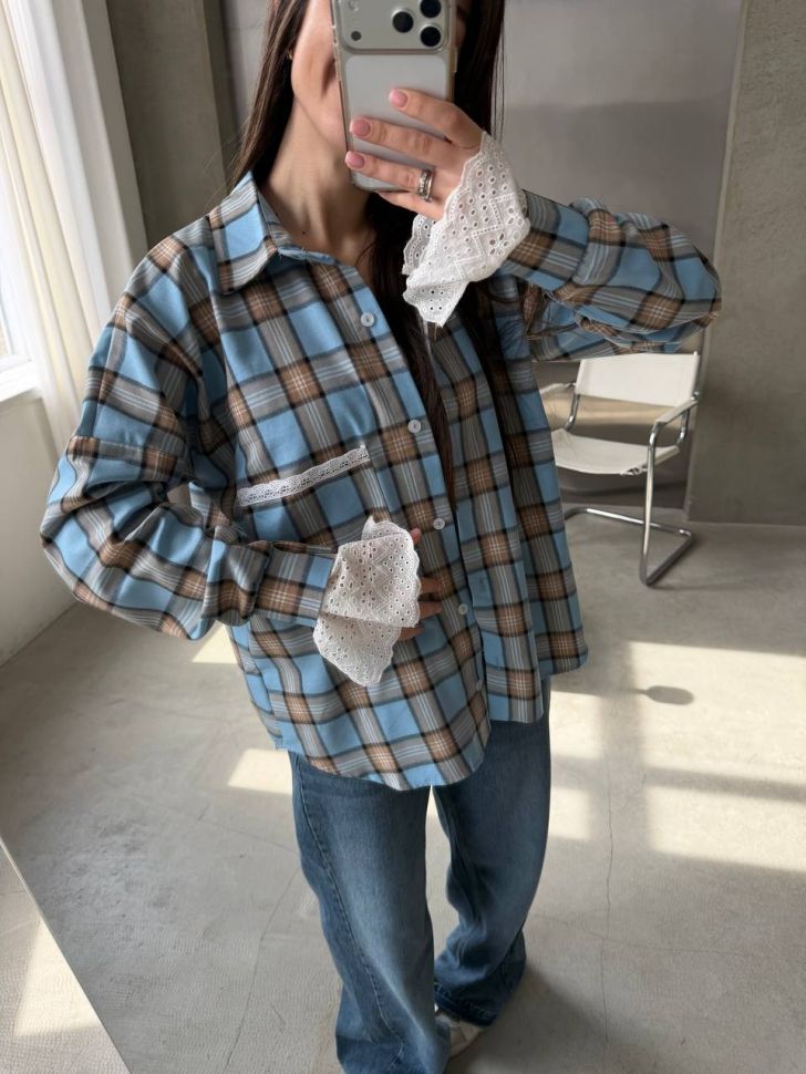 Сорочка Розмір: 42-44, 46-48 S6042