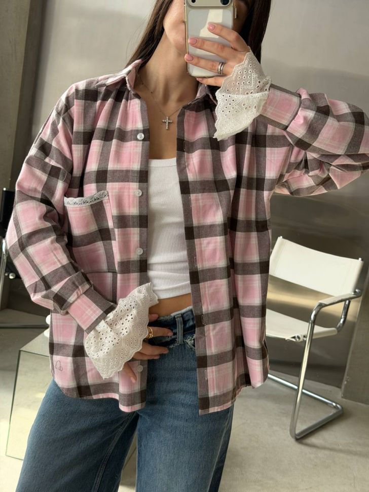 Сорочка Розмір: 42-44, 46-48 S6042