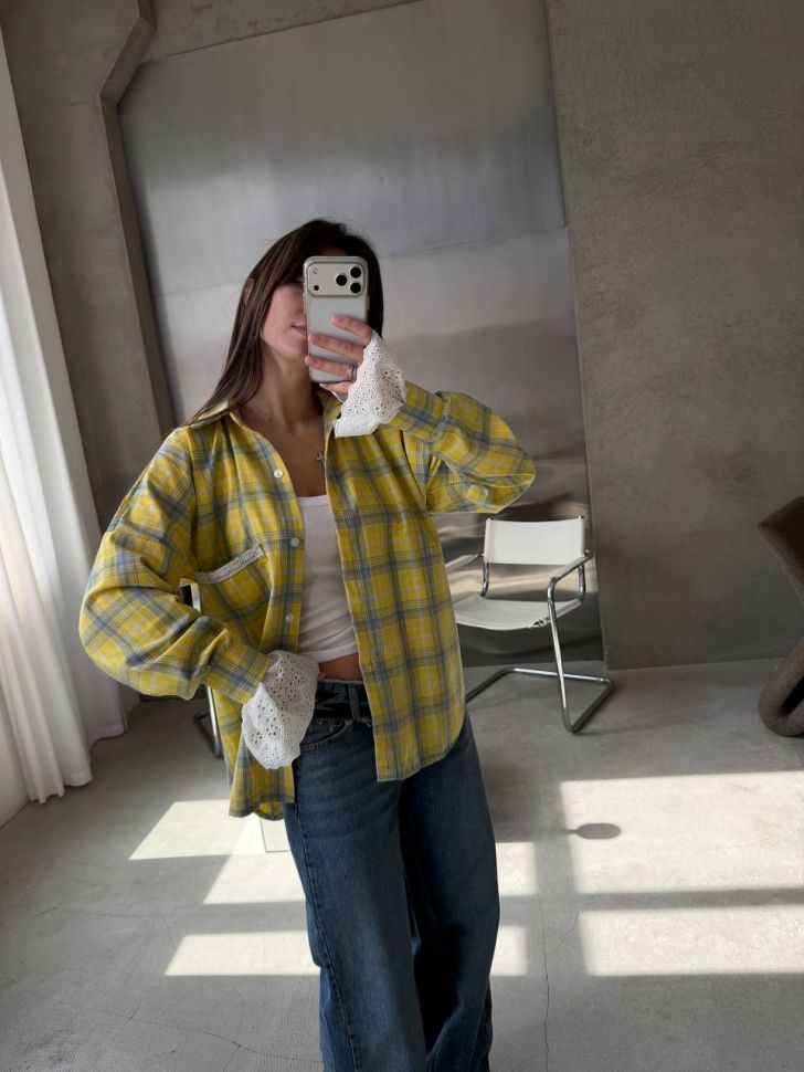 Сорочка Розмір: 42-44, 46-48 S6042