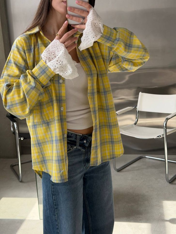 Сорочка Розмір: 42-44, 46-48 S6042