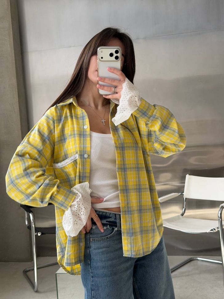 Сорочка Розмір: 42-44, 46-48 S6042