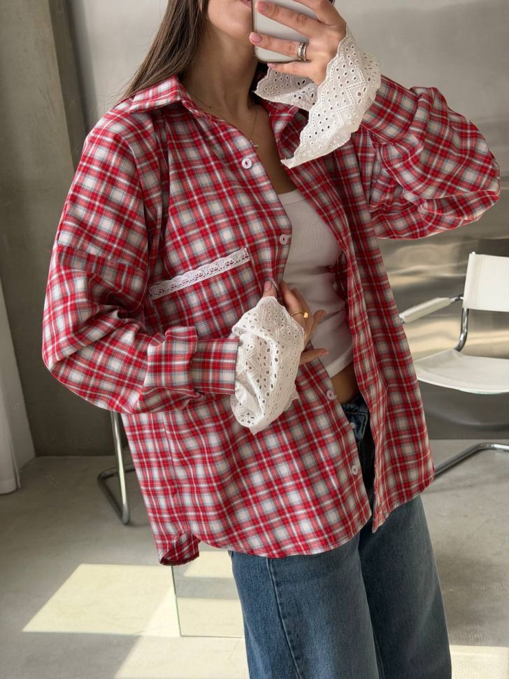 Сорочка Розмір: 42-44, 46-48 S6042