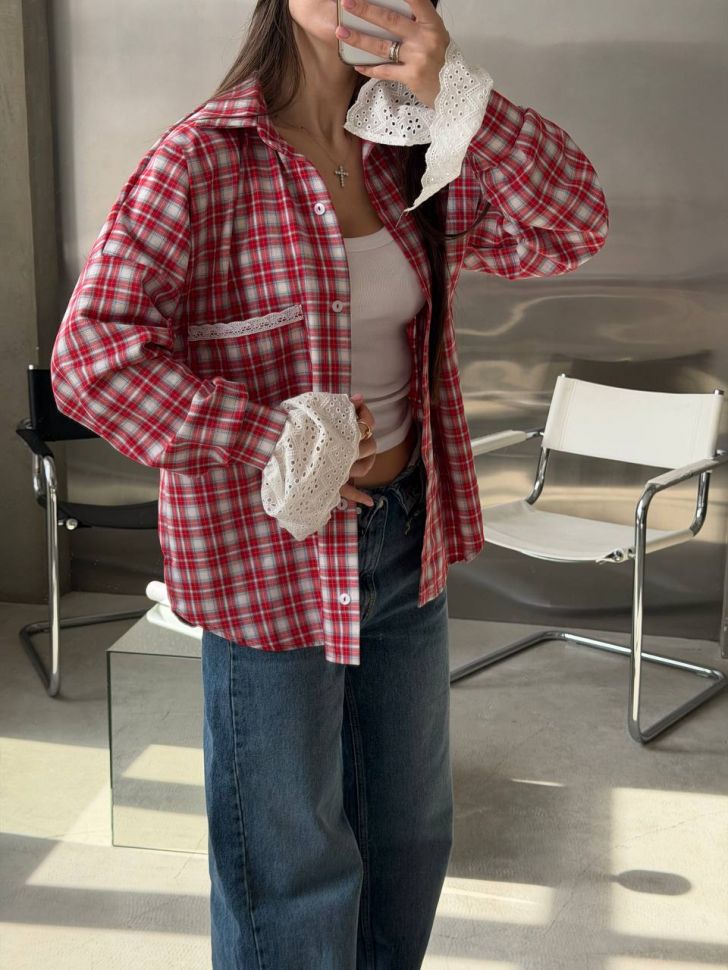 Сорочка Розмір: 42-44, 46-48 S6042