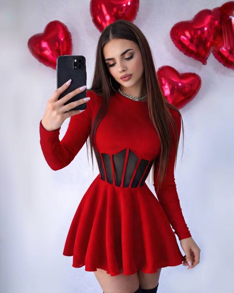 Сукня Розмір: 42-44, 46-48 S5344