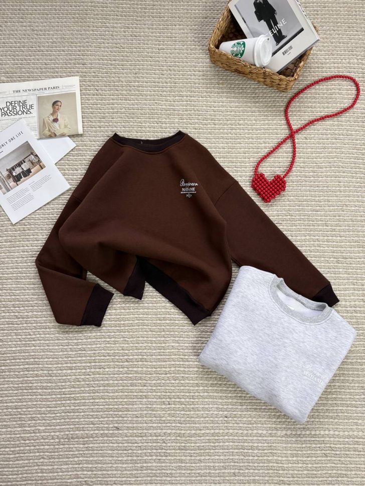 Кофта Розмір: oversize 42/46 S7043