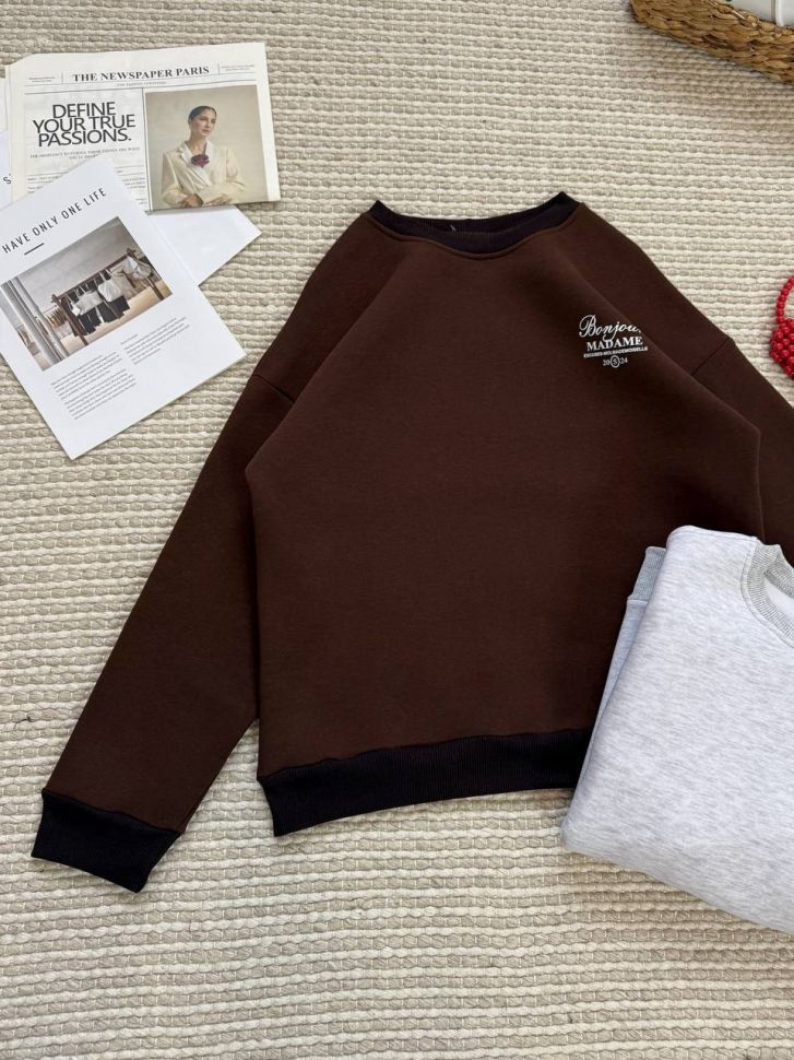 Кофта Розмір: oversize 42/46 S7043